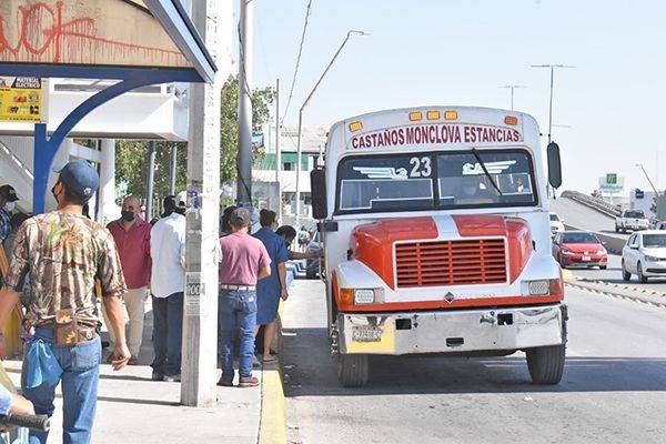 Relajan choferes las medidas sanitarias