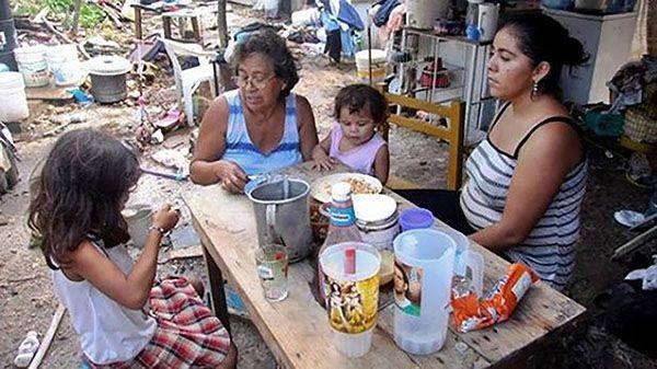En Coahuila, 491 mil con una comida al día