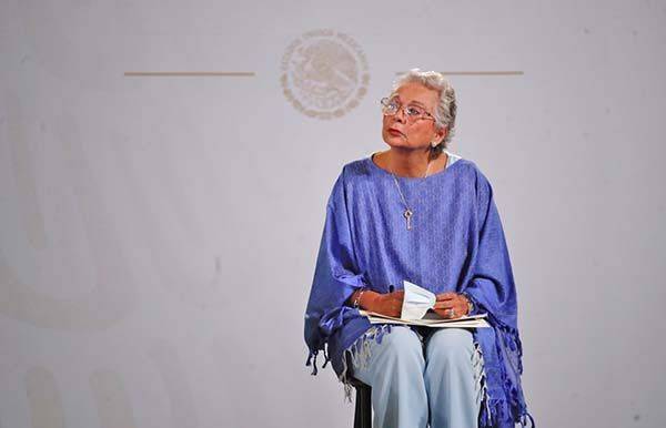 Olga Sánchez Cordero fue la funcionaria con más patrimonio en gabinete de AMLO