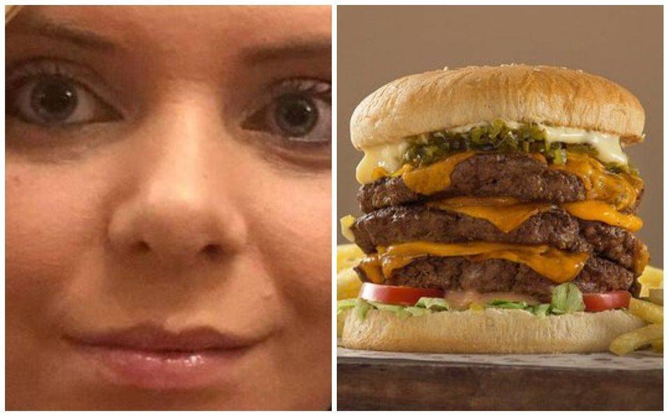 «Debí estirar demasiado la boca»: Joven come hamburguesa con triple carne y se disloca la mandíbula
