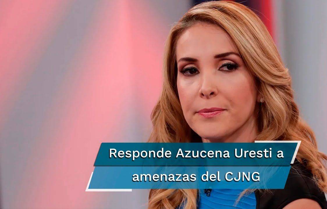 «Seguiremos haciendo nuestro trabajo”, dice Azucena Uresti tras amenazas del CJNG