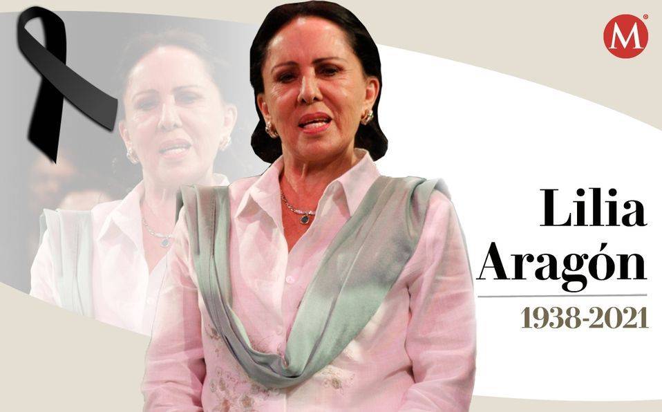 Murió la actriz Lilia Aragón del Rivero a los 82 años