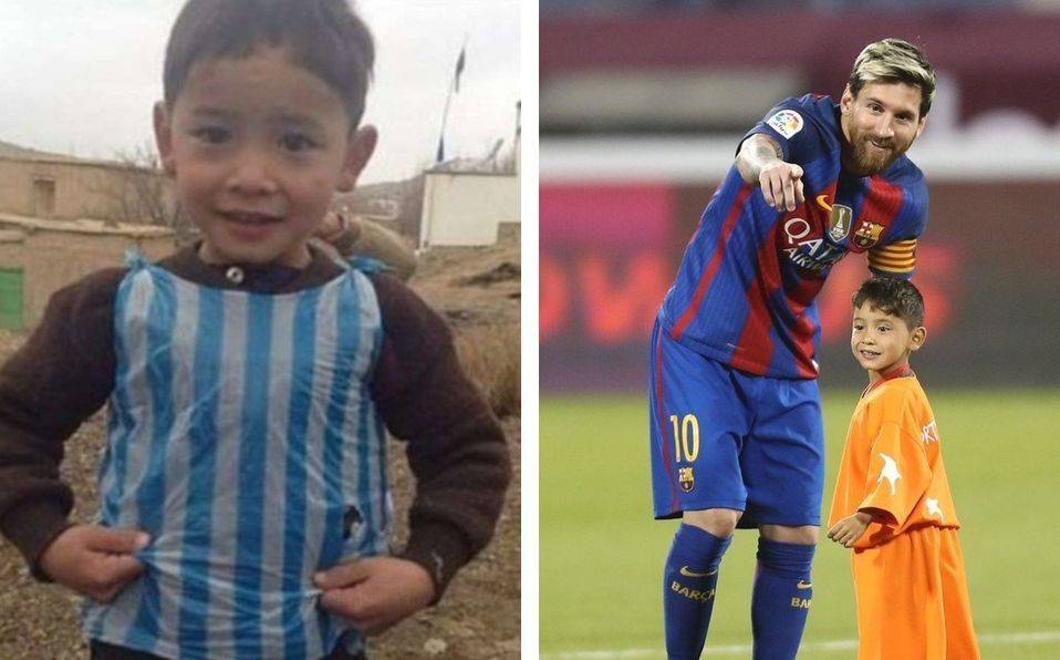 ¿Lo recuerdas? Esto pasó con el niño que usó una bolsa de plástico como playera de Messi
