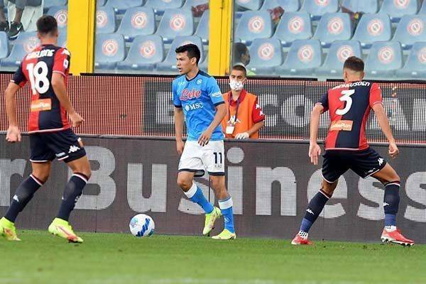 Rescata Napoli triunfo ante Genoa