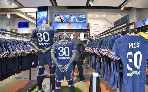 ¡Una locura! El PSG ya vendió más de un millón de camisetas de Messi