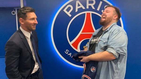 ALCANZÓ 300 MIL ESPECTADORES EN TWITCH EN LA PRESENTACIÓN DE MESSI CON EL PSG