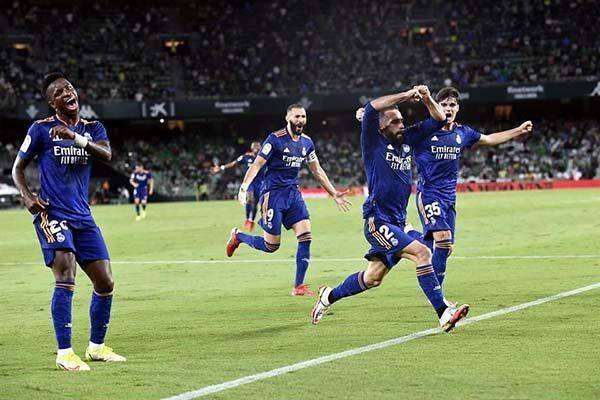 Domina Real Madrid al Betis en LaLiga