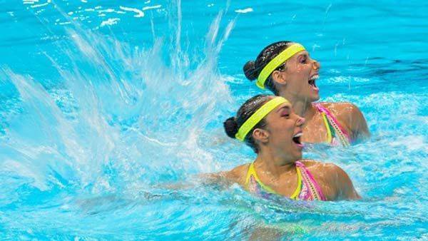 JOANA JIMÉNEZ Y NURIA DIOSDADO AVANZARON A LA FINAL DE NADO SINCRONIZADO