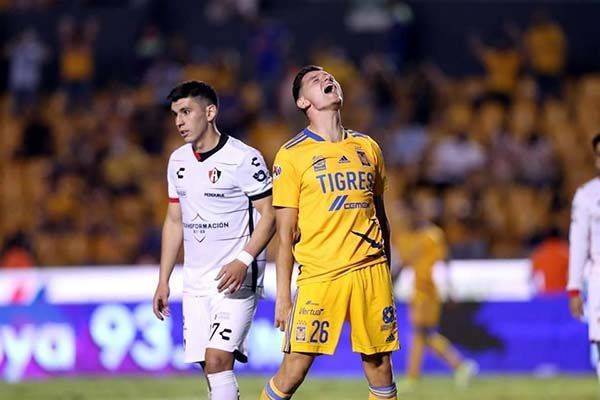 Perdona Tigres al Atlas y solo empata
