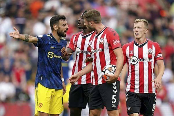 Se estrella Manchester United con el Southampton
