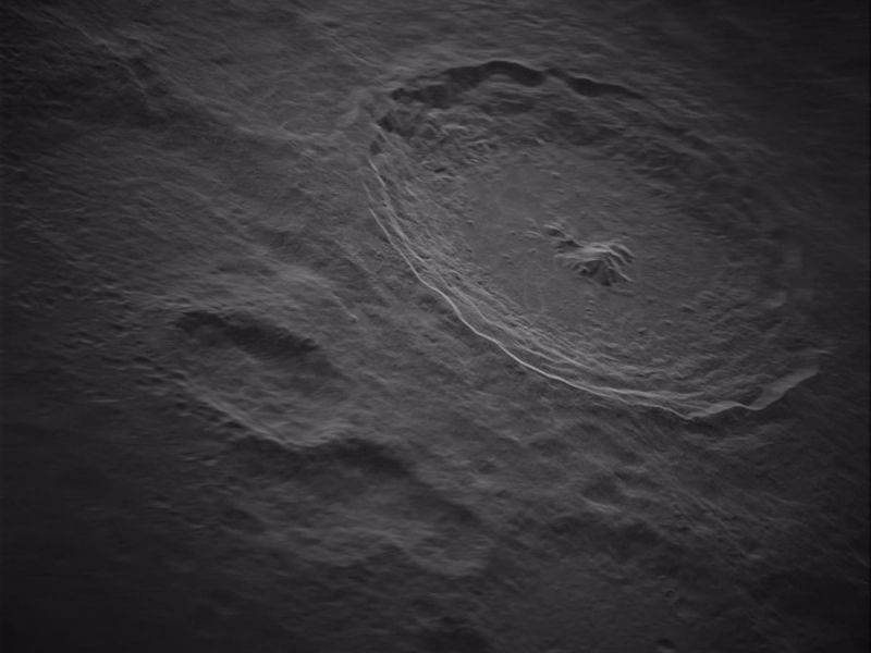 Revelan foto de cráter lunar Tycho; así luce la imagen en alta resolución