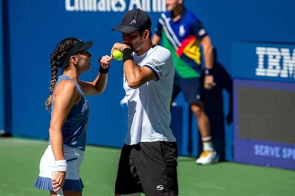 Caen Olmos y Arévalo en Final de Us Open