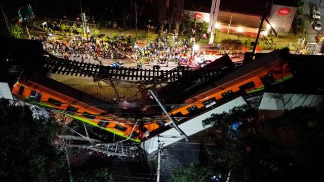 Concluyen el dictamen técnico final sobre el colapso de la Línea 12 del metro de la Ciudad de México