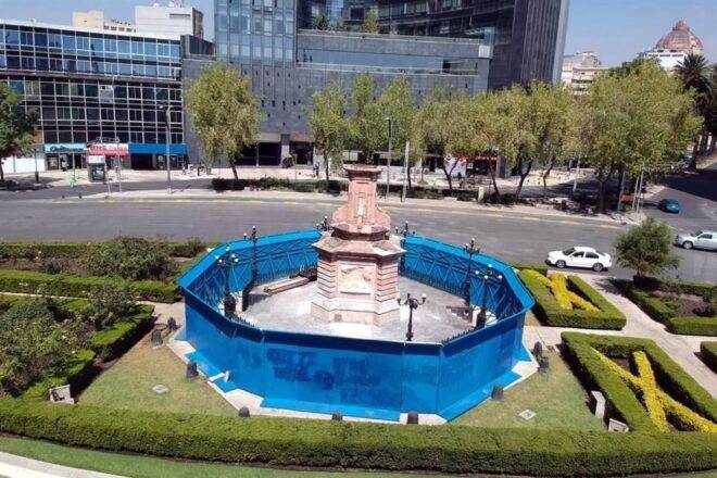 Tlalli, la escultura que sustituirá a Colón