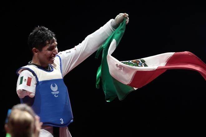 Da Juan Diego García oro en Para taekwondo