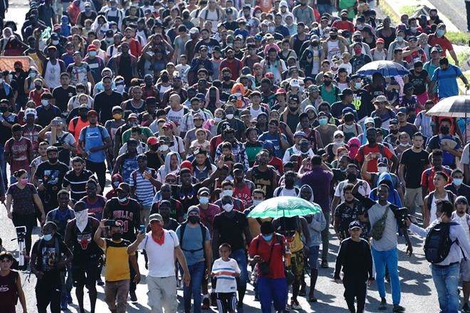 Sale otra caravana migrante desde Tapachula