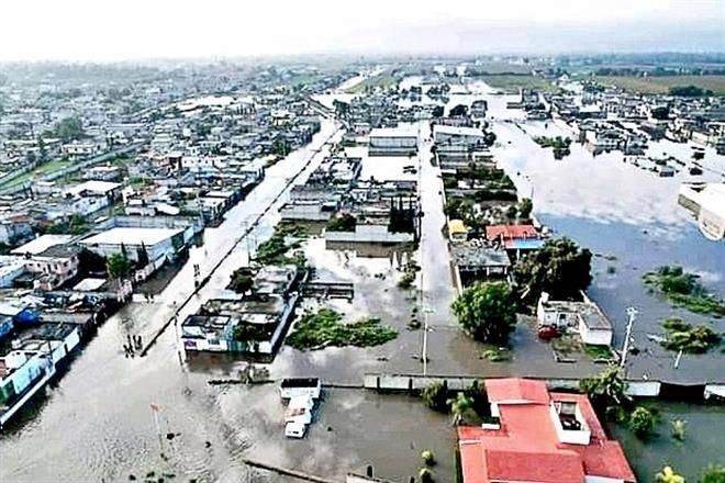 Desfogan las presas en Hidalgo y agrava inundación