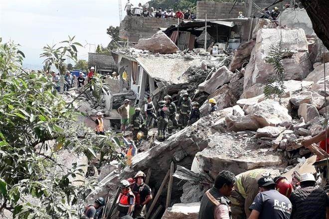 Deja desgaje en Cerro del Chiquihuite un muerto