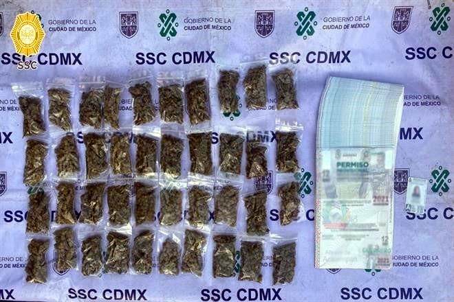 Caen con 200 permisos para circular y droga en BJ