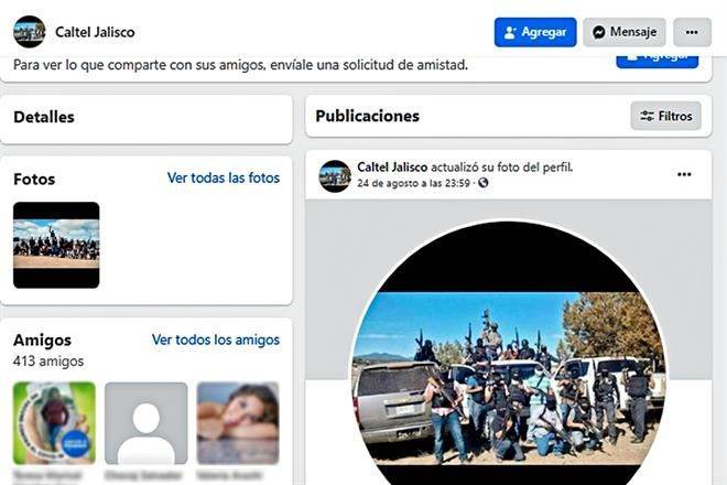 Usa CJNG Facebook para reclutar sicarios