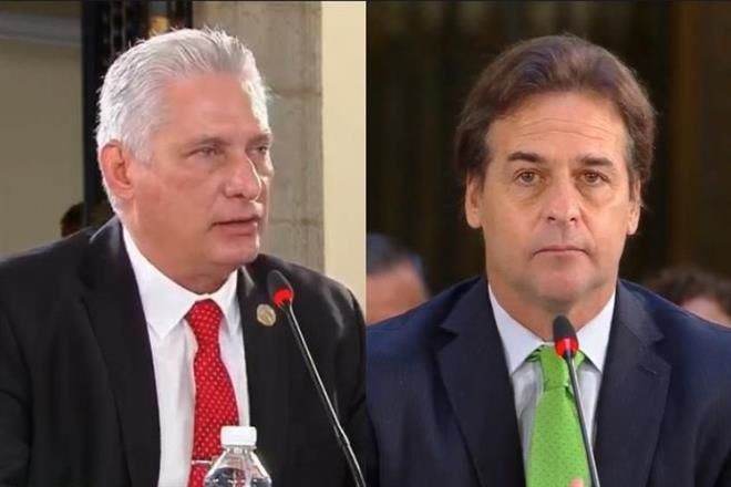 Responde Díaz-Canel a Lacalle tras crítica sobre Cuba