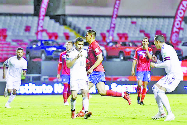 Triunfa el Tri en Costa Rica y domina el Octagonal