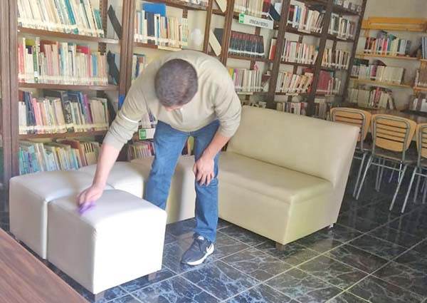 Limpias y listas 151 bibliotecas