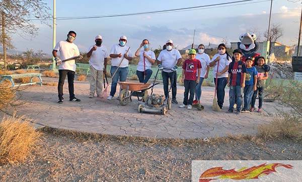 Realizan croquistas más actividades de limpieza