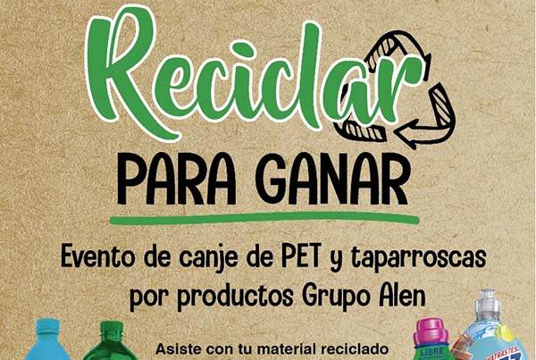 Será este sábado canje de pet por higiénicos