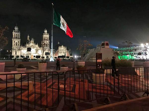 «¡Vivan las culturas del México prehispánico!», grita AMLO