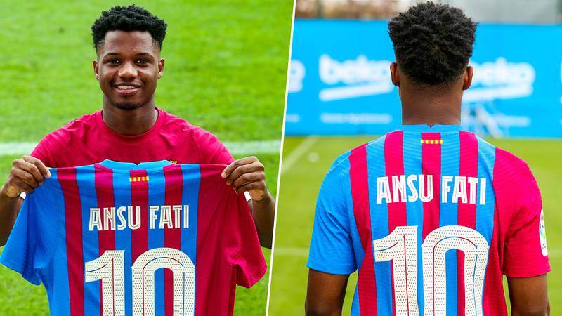 Ansu Fati hereda el ‘10’de Messi en el Barcelona