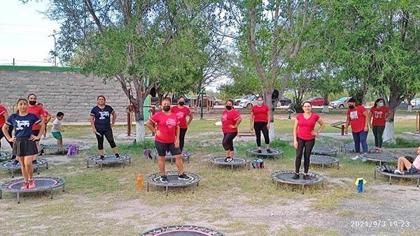 Practican “Jumping” en Unidad Deportiva
