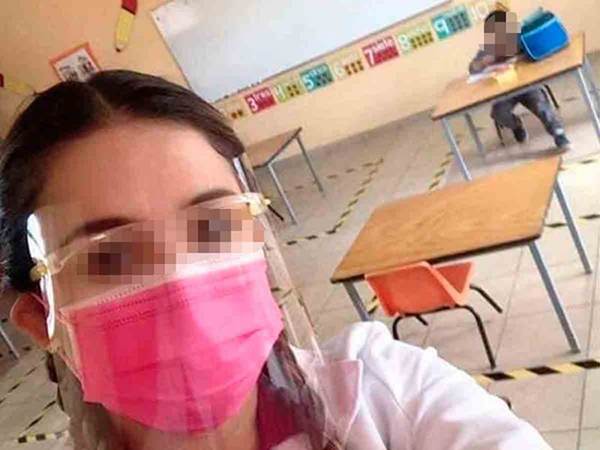 Investigan a maestra por exhibir a único alumno que asistió a clases en Durango