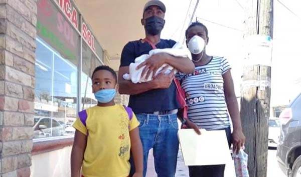 Apoya Iglesia a familia haitiana