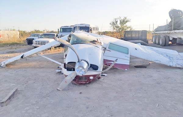 Avionetazo por falla mecánica