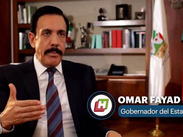 Hospitalizan al gobernador Omar Fayad por cuadro de salmonelosis