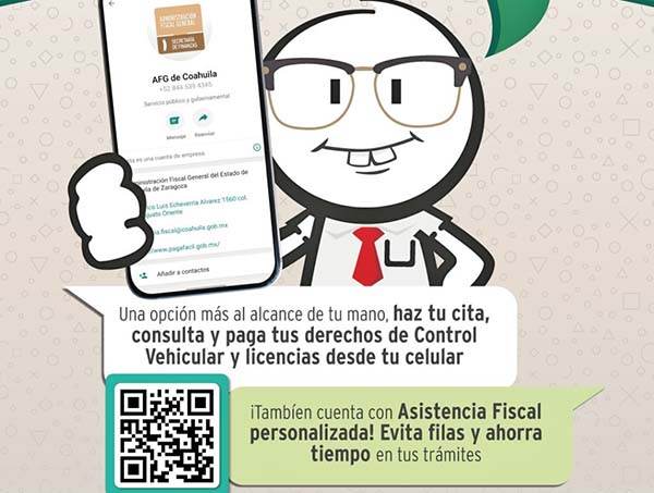 Realiza trámites por WhatsApp