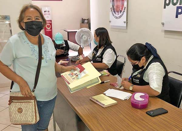 Agilizan turnos para adultos de 65 y Más