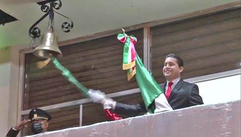 Preside Julio Long ceremonia del Grito