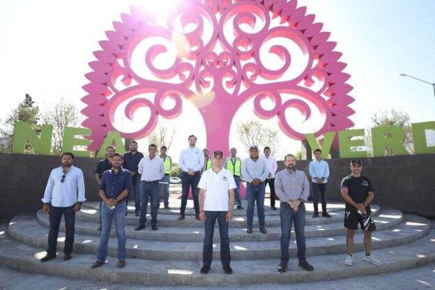 Avanza construcción de la Línea Verde en Saltillo