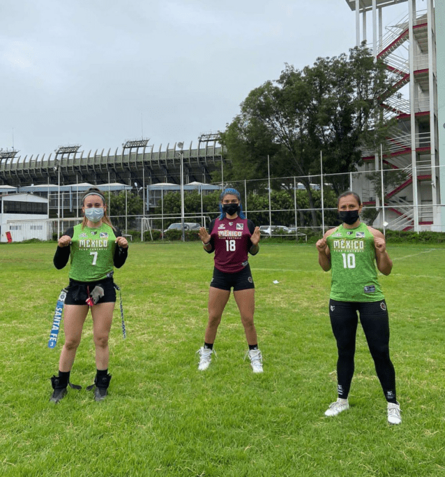 INTEGRAN 3 COAHUILENSES SELECCIÓN NACIONAL FEMENIL DE FLAG FOOTBALL