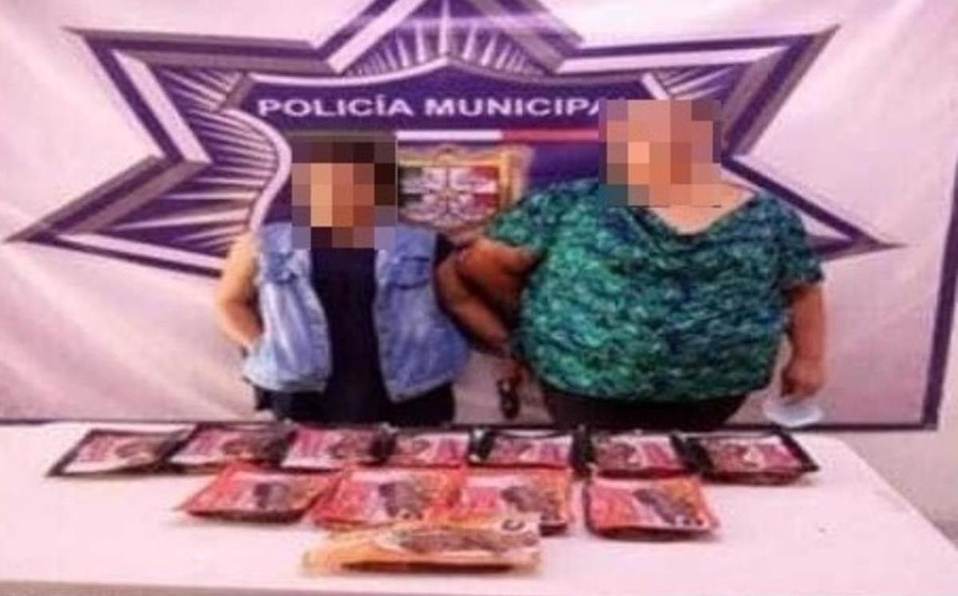 Detienen a dos mujeres tras intentar robar 15 paquetes de arrachera en Durango