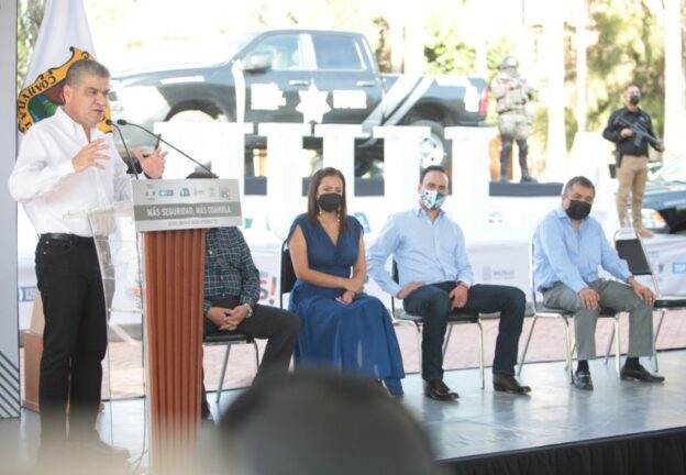 CON RECURSOS PROPIOS, COAHUILA FORTALECE BLINDAJE CONTRA LA DELINCUENCIA: MARS