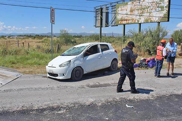 Choca contra pierda Y maromea en la 30