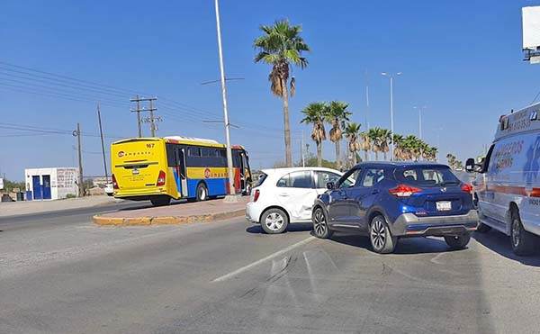 Lesionan a adulto mayor en choque