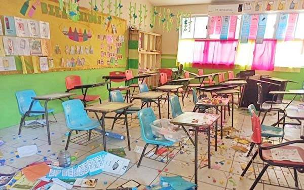 Costará 1 mdp reparar algunas de las escuelas