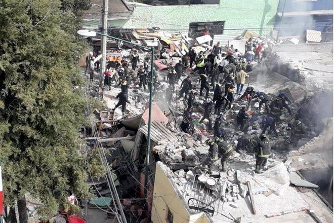 Deja un muerto y 12 heridos explosión en Alcaldía MH