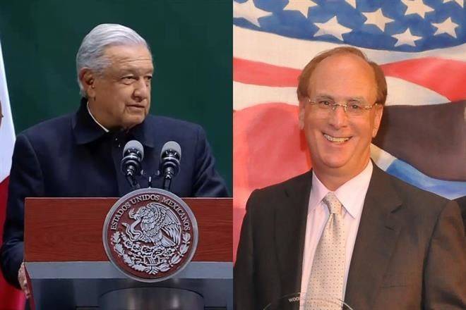 Desayuna AMLO con CEO de BlackRock