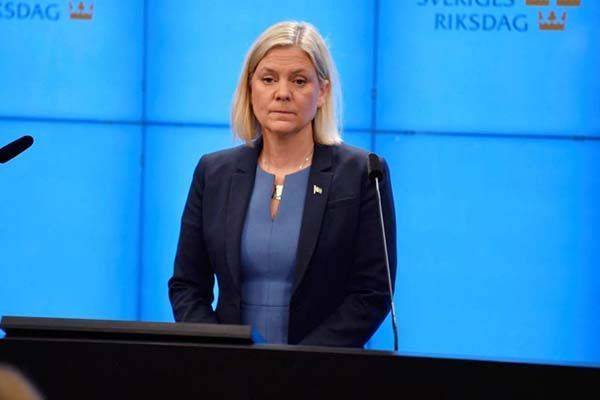 Nueva primera ministra de Suecia dimite horas después de ser designada