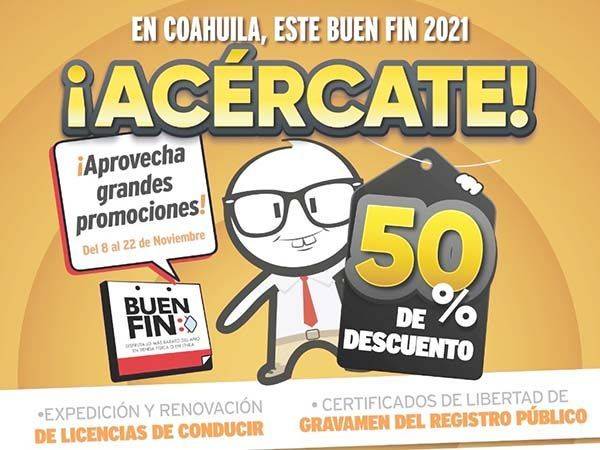 Estímulos fiscales en este Buen Fin